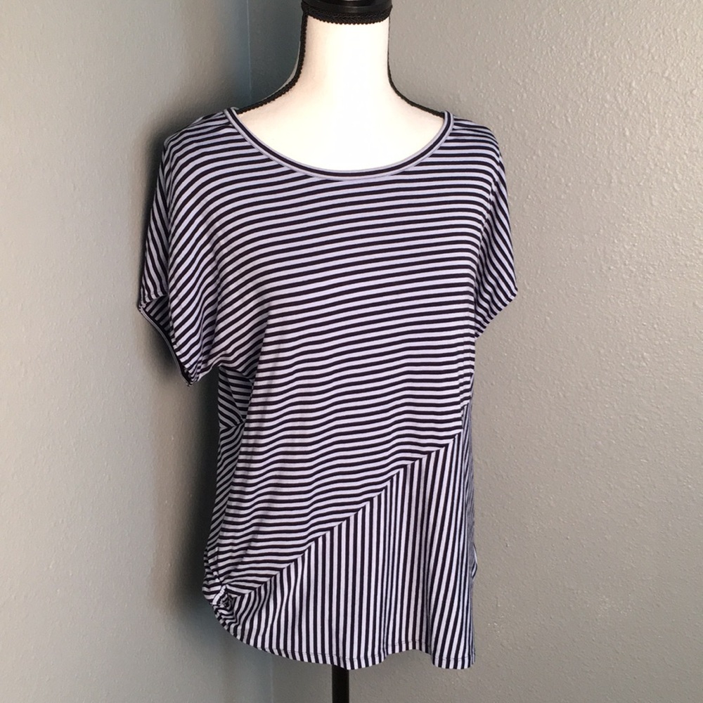 Striped Jones NY Signature Blouse